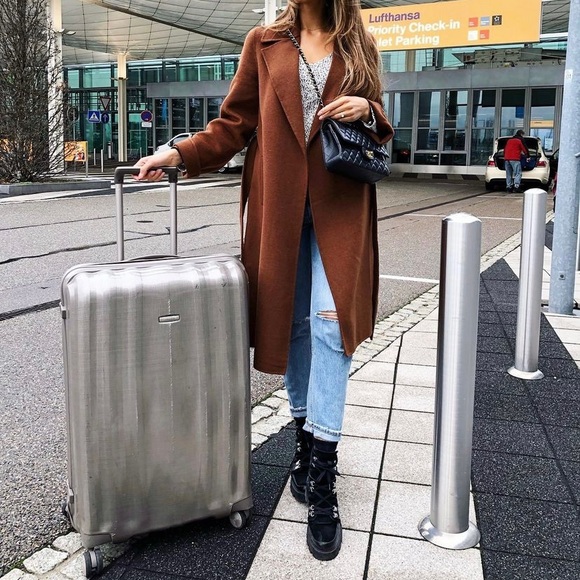 Zara lace up moto leather boots - Picture 7 of 7